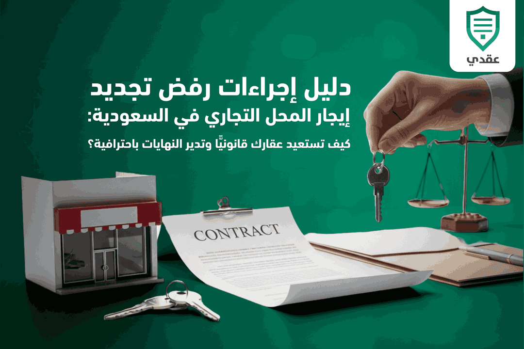 دليل إجراءات رفض تجديد إيجار المحل التجاري في السعودية: كيف تستعيد عقارك قانونيًّا وتدير النهايات باحترافية؟