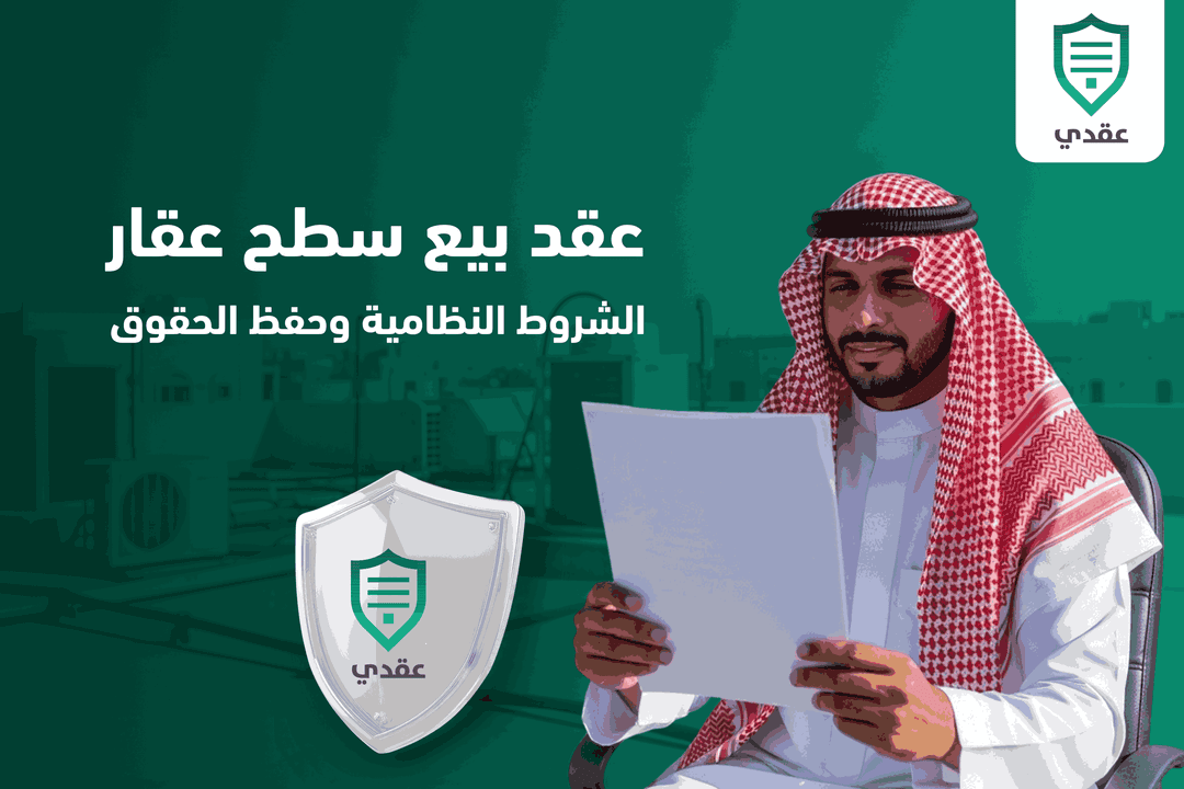 عقد بيع سطح عقار: الشروط النظامية وحفظ الحقوق.